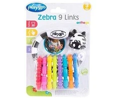 Lavinamasis žaislas Zebra 9 Links Playgro 3+ mėn.
