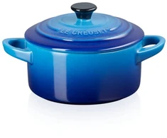 Le Creuset Stoneware Petite Round Casserole, 0,25 L, Azure, 71901102200100