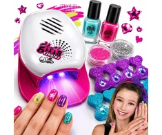 Lean Toys NAGU DAŽYMO RINKINYS SPA LAMP DRYER BLITERIS LAKAS DOVANŲ