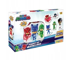 Lean Toys Rinkinys Magnesów Pidżamersi Pjmasks ME 5031-32