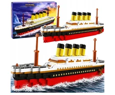 Lean Toys TITANIKO LAIVO KONSTRUKCIJOS BLOKAI 3327 ELEMENTAI DIDELIS MODELIS