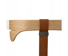 LEANDER - barjeras CLASSIC ir LOUIE maitinimo kėdutėms, ąžuolinis, natūralus