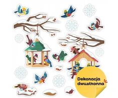 Learnhow ŽIEMOS LANGŲ APDAILAS – ŠAKALŲ DĖTYKLĖS (dvipusės) – Sužinokite, kaip