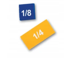 Learning Resources Magnetyczne Ułamki Nauka Ułamków 51 Elementów