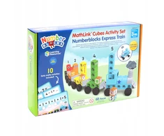 Learning Resources - Rinkinys aktywności MathLink su kostkami Numberblocks - Pociąg pośpieszny