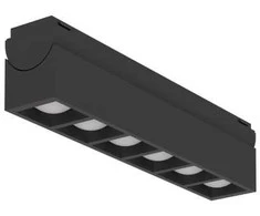 Lubinis šviestuvas LED bėgelių šviestuvas EGLO TPLUS, 6,6W 2700-6500K 980lm DIM juodas 5x18,5x4cm