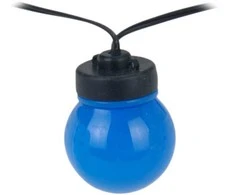 LED girlianda laukui ir patalpoms IP44 Koopman 5m/10vnt. spalvota