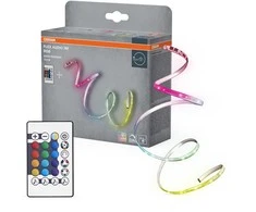 4,2W/m LED juosta FLEX AUDIO, RGB, IP20, su nuotolinio valdymo pulteliu, 3m