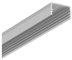 Bikuvalt LED juostos paviršinis profilis UNI14 BC3/Y, anoduoto aliuminio, 2m