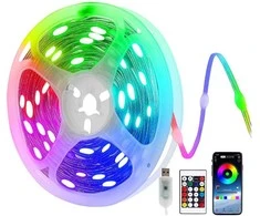 SpectorLight LED juostos rinkinys SPECTOR LIGHT, IP65, 43,2 W, RGB, valdoma pulteliu, 3 m, 60 LED/m