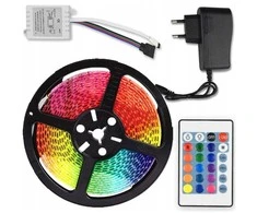 SpectorLight LED juostos rinkinys SPECTOR LIGHT, IP65,43,2W,RGB, dim.,Smart Wi-Fi+pultelis, 3m,60 LED/m