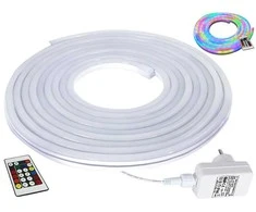 LED juostos rinkinys SPECTOR LIGHT,IP67,40W,RGB neoninė šviesa,valdoma pulteliu,5m,60LED/m