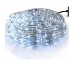 LED Kalėdų eglutės lemputėms, 20 m šaltai balta