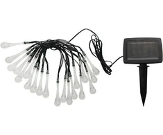 LED lauko girlianda su saulės baterija IP44 2m