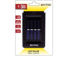 LED lauko prožektorius ENTAC, įkraunamas saulės energija, IP65, 10W, 6000K, 400 lm, 22 x 20 x 13 cm