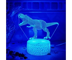 LED lempa MANTA Style Neon Lights Dinosaurs SNL117RGB
