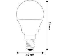 Avide LED lemputė 6.5W G45 E14 6400K