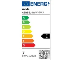 LED lemputė AVIDE, E14, T37, 8W (=60W), 3000K, 220-240V, 810 lm, 220°