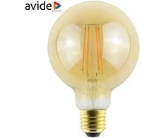 Avide LED lemputė 7W E27 G95 Amber Dimmable