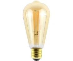 LED lemputė Avide 7W E27 ST57 Dimm/Amber FL