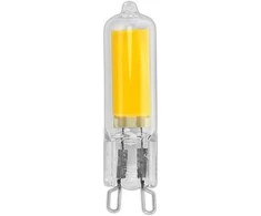LED lemputė AVIDE, G9, 4W (=38W), 3000K, 220-240V, 400-440 lm, 270°