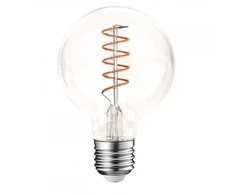 LED lemputė BESK G80 4W E27 Šiltai balta