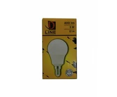 Led lemputė NEŽINOMAS D Line 5W E14 400lm 3000K G45