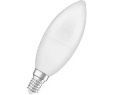 LED lemputė OSRAM, E14, B60, žvakės formos, 7W, 4000K, 806 lm, non-dim, matinė