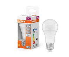 LED lemputė OSRAM, E27, A60, 14W (=100W), 6500 K, 1521 lm, non-dim, matinė