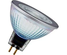 LED lemputė OSRAM Star MR16, GU5.3, 8W, 2700 K, 36°, 621 lm, dimeriuojama, šiltai baltos sp.