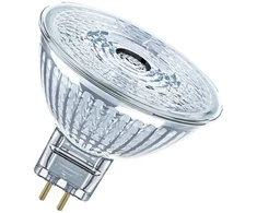 LED lemputė OSRAM SuperStar MR16, GU5.3, 5W, 2700 K, 36°, 345 lm, dimeriuojama, šiltai baltos sp.