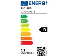 LED lemputė PHILIPS Classic, G120, E27, 10,5W (=100W), 2700K, 1521 lm, šiltai baltos sp.
