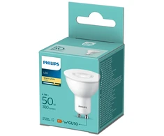 LED lemputė PHILIPS, GU10, 4,7W (=50W), 2700K, 400 lm, 36°, NON-DIM, šaltai baltos spalvos