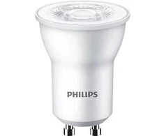 LED lemputė PHILIPS, MR11, GU10, 3,5W (=35W), 2700K, 240 lm, šiltai baltos sp.
