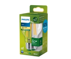 Signify LED lemputė PHILIPS ULTRA EFFICIENT, E27, A60, 4W (=60W), 2700K, 840lm, 210l/W, CL UE SRT4