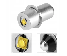 LED LEMPUTĖ, SKIRTA BLYKTINĖS LEMPUTĖS AVARINĖS LEMPOS P13.5S LEMPA 3W 3V 160LM 23*9MM