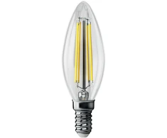 LED lemputė SPECTOR LIGHT, E14, B35, 5W, 2700K, 550lm, 220V-240V, filamentinė