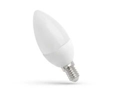 LED lemputė SPECTOR LIGHT, E14 C37, 6W, 3000K, 490 lm