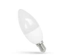 LED lemputė SPECTOR LIGHT, E14 C37, 8W, 4000K, 720 lm