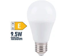 LED lemputė SPECTOR LIGHT, E27 A60, 9,5W, 3000K, 1050 lm