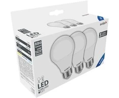 Avide LED lemputės 10W E27 6400K 3vnt