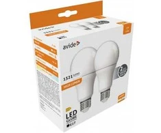 LED lemputės AVIDE, E27, A60, 13W, 4000K, 1521 lm, 2 vnt