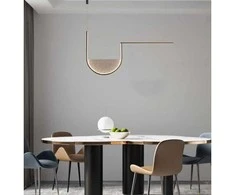 Bikuva.lt 35W LED pakabinamas šviestuvas, juodos sp. korpusu/šviesiai pilkas stiklas, 3000/4000K, dimeriuojamas, 23170