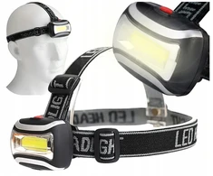 LED PRIEKINIS LEMPAS GALINGAS BATERIJA VEIKIMAS PRIEKINIS LEMPAS GALVOS DIRŽELIO REGULIAVIMAS