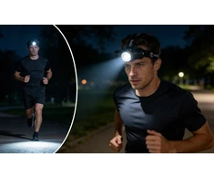 LED PRIEKINIS ŽIBINTAS, ĮKRAUJAMAS, ATLIUOTAS VANDENIUI, GALINGAS, 1000 lm ISAJ PRIEKINIS LEMPAS