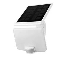 LED prožektorius su saulės baterija ir jutikliu Commel 11W/1500lm/4000K baltas