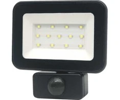 LED prožektorius TOPE TAMASENS, IP65, 20 W, 4000 K, 2400 lm, su judesio davikliu, juodos sp.