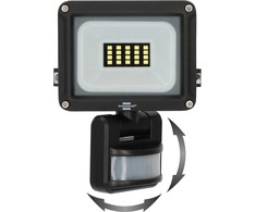 LED prožektorius TOPE TAMASENS, IP65, 50 W, 4000 K, 5500 lm, su judesio davikliu, juodos sp.