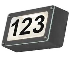 LED sieninis lauko šviestuvas Hannover IP54 Rabalux 6W 480Lm 4500K pilkas