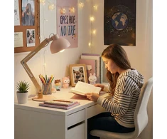 Led Stalinė lempa dziecięca JUNIOR pudrowy róż